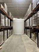 HARRINGTON INDUSTRIAL PLASTICS 6,500 GALLON VERTICAL POLY TANK, 120