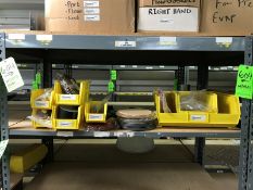 CONTENTS OF SHELF, INCLUDES THERMO CUPLER, PLEXY GLASS AND MORE (ON 