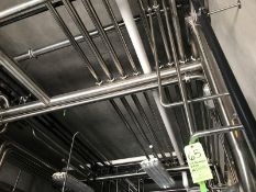 S/S PROCESS PIPING IN CONDENSED MILK SILO ALCOVE *DOES NOT INCLUDE AIR VALVES OR FLOW METERS (SOLD