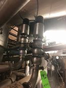 SUDMO TRIPLE-SEATED FLOW DIVERSION VALVE SET WITH CONTROL TOPS (RIGGING, SITE MANAGEMENT AND LOADING