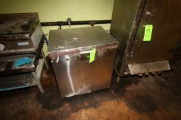 S/S Reach-In Cabinet, Overall Dims.: Aprox. 28-1/2