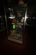 Glass Display Cases, Overall Dims.: Aprox. 48