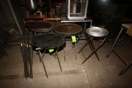 7-Catering Stands, Overall Height: Aprox. 30-1/2