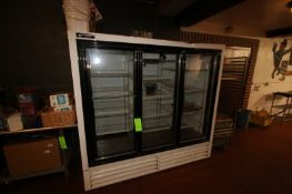Powers 3-Door Refrigerator, Overall Dims.: Aprox. 80