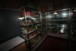 Glass Display Cases, Overall Dims.: (3) Aprox. 48