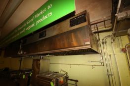 S/S Hood System, Overall Dims.: Aprox. 12' L x 64