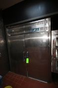 Victory 2-Door S/S Refrigerator, 2-Chambers Capable of 2-Racks Each, Overall Dims.: Aprox. 69
