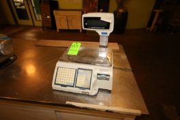 CAS S/S Platform Scale, M/N LP-11, S/N LH12808187, 120 Volts, with Aprox. 16