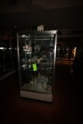 Glass Display Cases, Overall Dims.: Aprox. 48