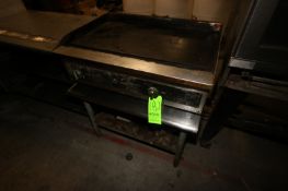 S/S Griddle Unit, Aprox. 35