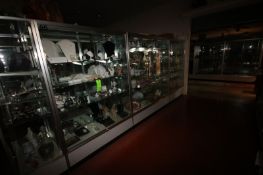 Glass Display Cases, Overall Dims.: Aprox. (2) 60
