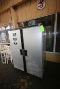 Manitowoc Double Door Refrigerator, M/N AV2A, Overall Dims.: Aprox. 52