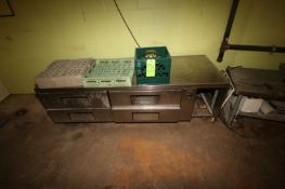 S/S Cabinet, with Bottom Drawers, Overall Dims.: Aprox. 80