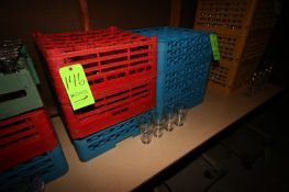 6-Racks of Assorted Stoudt Logo Glasses, Overall Depth of Glass: Aprox. 6