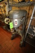 Hobart Commercial Mixer, M/N H-600, S/N 11-070-743, 208 Volts, 3 Phase, with S/S Mixing Bowl (