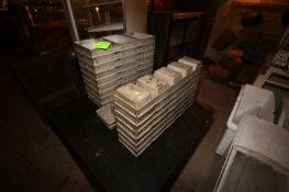 (17) Sets of Square Bread Molds, Includes (9)-3 Wide Molds, Aprox. 8-1/2