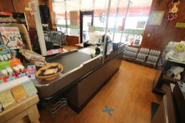 Check Out Conveyor Station, with S/S Bagging Area, Overall Dims.: Aprox. 112