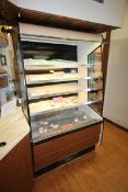 Federal Industries Open Refrigerated Display Case, M/N RSSM4788SC, with 4-Internal Shelves,