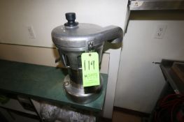 Nutrifaster S/S Commercial Juic Extractor, S/N 4500707004, with S/S Discharge Chute, Overall