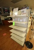 End Shelf, with 6-Shelf Design, Overall Dims.: Aprox. 36