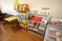 Shelving Units, 1-Utz (4) Shelf Unit, Overall Dims.: Aprox. 34