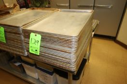 S/S Baking Pans, Internal Dims.: Aprox. 24-1/2