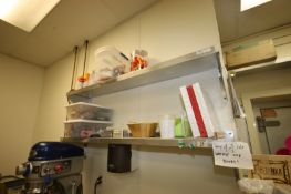 Win-Holt S/S Shelves, Shelf Dims.: Aprox. 48