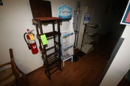 Magazine & Newspaper Display Stands, Assorted Styles & Sizes (Located in McMurray, PA) (Rigging,