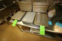 Assorted Specialty Molds, Includes (5) Sets of 2 x 4 Square Molds, Internal Dims.: Aprox. 4
