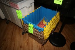 (4) Kehe Plasitc Bins, Internal Dims.: Aprox. 19-1/2