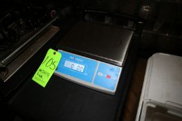 AvaWeigh S/S Digital Platform Scale, Capacity 40 lbs. x 2 oz./20 kg x 5 g, with Aprox. 11-1/2