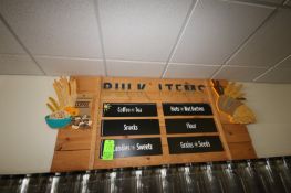 Bulk Items Sign, Overall Dims.: Aprox. 72