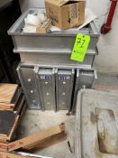 (6) VENTS/REGISTERS APPX 20'' X 20'' INTERNAL FRAME DIMENSIONS (Non-Negotiable Rigging, Packaging