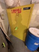(2) 2-DOOR FLAMMABLE STORAGE CABINETS, SE-CUR-ALL & JUST RITE (Non-Negotiable Rigging, Packaging and