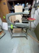 DELTA JIG SAW WITH 1/3 HP MOTOR, 1725 RPM, 14'' x 14'' PLATFORM (Non-Negotiable Rigging, Packaging