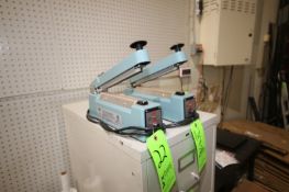 Uline Heat Seal Jaws, M/N H-161, with Aprox. 9