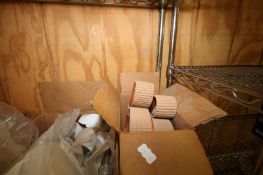 LOT OF ASSORTED URSCHEL SHREDDER PARTS,INCLUDES (3) BLADE HOUSINGS, BELTING, CYLINDERS, & OTHER