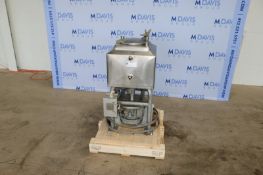 Breddo 10 Gal. S/S Mini Likwifer, M/N LDTW, S/N D-24502 98517, with 2/1 hp Motor, 480 Volts, 3 Phase
