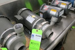 (1) NEW WEG 3 hp Pumps,M/N 00336ES3EF56C, 208-230/460 Volts, 3 Phase, with Aprox. 2-1/4