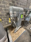 HOBART MIXER, MODEL H-600, S/N 1582849, WITH (2) BEATER ATTACHMENT, 208V 3 PHASE