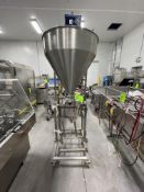 ORICS PISTON / AUGER FILLER, MODEL VFN D 3200 AGI, S/N MKP 4065, 90 PSI, APPROX. 24