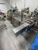 MODERN PACKAGING S/S CHAIN TRAY CONVEYOR, 16' L x 22-3/4