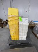 APPROX. (45) PLASTIC TOTES / STORAGE BINS, 21