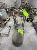 ORICS PISTON FILLER, MODEL VFN01600, S/N MNP4065, 24 V, (RIGGING, LOADING, SITE MANAGEMENT FEE $200