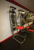 Matrix Dip Assist/Chin Assist Machine, with 5-150 lbs. Plates, Overall Dims.: Aprox. 50