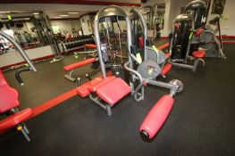 Matrix Prone Leg Curl Cable Machine, Overall Dims.: 6' L x 3' W x 69