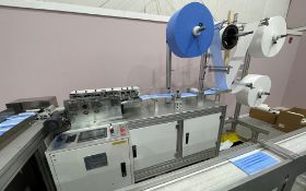 COMPLETE PACKAGE: 2020 3-Ply Disposable Medical Mask Assembly & Packaging Line Equipment, Includes: