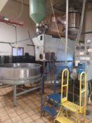 SIVETZ 1-1/2 BAG COFFEE ROASTER WITH AFTER BURNER (LOCATED IN MADISON, WI)(RIG FEE: $3,000)