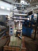 SUNSHINE MACHINERY VFFS WITH AMS AUGER FILLER (LOCATED IN MT. PLEASANT, WI)