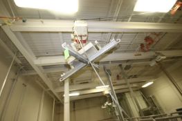 Coffing 2-Ton Electric Hoist, with S/S Super Sac Attachment, with Hand Control & Coffing Cord